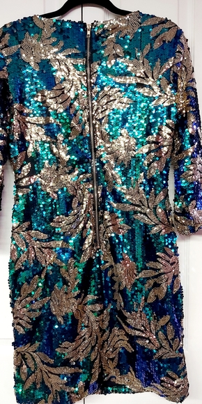 ⭐Beautiful and Shining Sequin Cocktail Dress⭐ - Picture 5 of 6